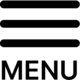 Icon menu black